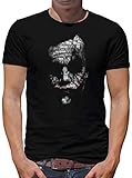 TShirt-People Joker Newsletter T-Shirt Herren L Schwarz