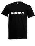 T-Shirt - Rocky (Schwarz, 4XL)