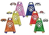 Brigamo 6 x Fellfreunde Superhelden Kinderkostüm Kinder Kostüme,...