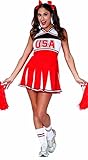 FIESTAS GUIRCA Superstar Cheerleader Kostüm Damen - Größe M 38 –...