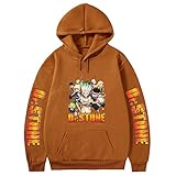xhomeshop Dr. Stone Hoodie Sweatshirt Ishigami Senkuu Cartoon Anime...