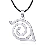 AILUOR Karikatur Halskette, Blatt Dorf Symbol Logo Cosplay Anhänger...