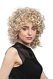 WIG ME UP - 91074-ZA83 Perücke Damen Karneval Fasching Mittellang...