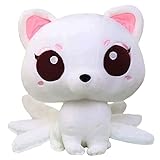 SWZY Fuchs Plüsch Polarfuchs, Schneefuchs Plüschtier Weiß Neun...