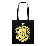 Spreadshirt Harry Potter Hufflepuff Wappen Stoffbeutel