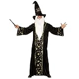 Amakando Magier Herrenkostüm - XL (54) - Gandalf Verkleidung Merlin...
