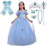 Lito Angels Cinderella Kleid mit Zubehör für Kinder Mädchen,...