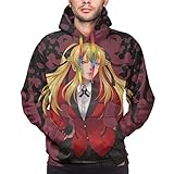 Kakegurui Herren 3D gedruckte Sweatshirt Langarm Pullover Tasche...