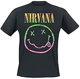 Nirvana Sorbet Ray Männer T-Shirt schwarz M 100% Baumwolle...