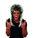 Fun Shack Schwarze 80er Jahre Rock Perücke, Rockstar Perücke für...