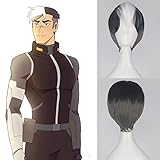 The Comic Voltron Legendary Defender Shiro Cosplay-Perücke für...