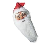 Nikolausmaske mit Bart/Kapuze