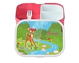 Mein Zwergenland Brotdose Mepal Campus inkl. Bento Box und Gabel mit...
