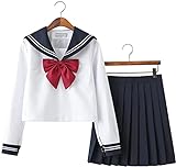Brandneu japanische dchen Sailor Uniform Shirts JK Uniform Anime...