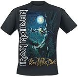 Iron Maiden Fear of The Dark Männer T-Shirt schwarz XXL 100%...