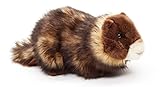 Uni-Toys - Murmeltier, liegend - 24 cm (Länge) - Plüsch-Mankei,...