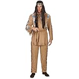 Andrea Moden 4600-58/60 - Kostüm Indianer, Hose, Oberteil, Gürtel,...