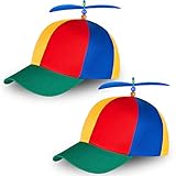 Ronronner 2pcs Bunte Propellermütze Propeller mütze propeller cap...