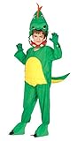 Guirca Dinosaurier Kostüm für Kinder Gr. 98-146, GröÃŸe:128/134