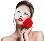 Balinco Oper Halbmaske, Herrenmaske, Damenmaske, Venezianische...