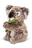 Uni-Toys - Koala mit Blatt, sitzend - 16 cm (Höhe) - Plüsch-Bär -...