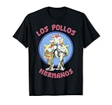 Breaking Bad Los Pollos Hermanos Back To Back Portrait Logo T-Shirt