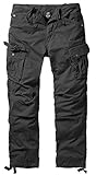 Brandit Columbia Mountain Vintage Cargohose Hose, Gr. M, schwarz