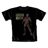 Bravado Just Iron Man,T-Shirt,Größe Xl,Schwarz