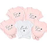 T-Shirts'Team Bride” JGA Shirts, JGA Frauen, Brautparty T Shirt,...