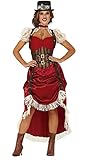 FIESTAS GUIRCA Steampunk Western Kostüm für Damen M