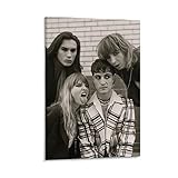 HANYING Poster Måneskin Rock Band Kunstdruck Foto Kunst Malerei...