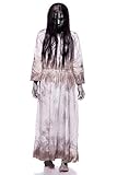 Mask Paradise Halloween Damen Kostüm Creepy Girl aus Baumwolle und...