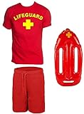 Coole-Fun-T-Shirts Lifeguard Schwimmboje Kostüm Rettungsschwimmer 3...