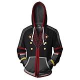 QYIFIRST Unisex Anime 3D Druck Hoodie Langarm Sweatshirt Kingdom Sora...