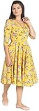 Hell Bunny Muriel 50s Stil Blumenmuster Kleid - 14