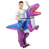 olyee Aufblasbares Dinosaurier-Kostüm, Halloween, Cosplay, Kostüme,...