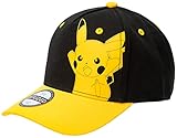 Pokemon Pikachu Attack | Baseballkappe | Schwarz - Einheitsgröße