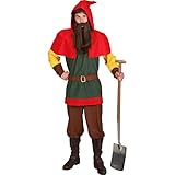 NET TOYS Zwergen Kostüm Zwergenkostüm Herren M 50/52 Zwerg...