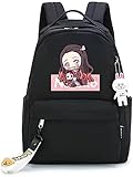 Anime Kamado Nezuko Schultasche, Nezuko Cosplay Charakter gedruckt...