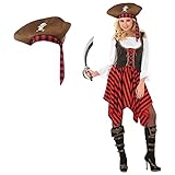 Fun Shack Piratenkostüm Damen, Piratenkostüm Damen Sexy,...