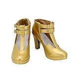 LINGCOS Fate Grand Order FGO Ereshkigal Cosplay Shoes Golden Boots...
