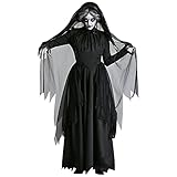 eiuEQIU Halloween Damen Kleid Kostüm Langarm Geisterbraut Vampir...