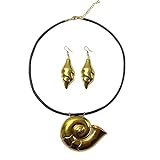 FVCENT Conch Necklace Earrings Set Octopus Sea Witch Pendant Necklace...