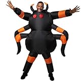 dressforfun 302355 - Aufblasbares Unisex Kostüm Tarantula, Anzug mit...