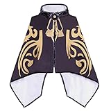 IamaCos Genshin Impact Hu Tao Cosplay Umhang Ponchos Cape Game Decken...