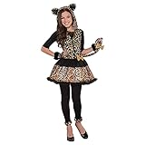 amscan Unisex Kid 9908460 Sassy Spots Kostüm Leopard gepunktet (Alter...