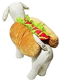 Petitebella Hotdog Hunde-Kostüm für Welpen, Größe S