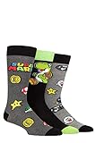 SockShop Herren Damen und Kinder Super Mario Feinde, Einschalten und...