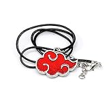 Multiculture Halskette mit Akatsuki Symbol Rot Wolken Itachi Uchiha...