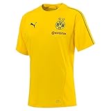 PUMA Herren BVB with Sponsor Logo Training Jersey, Cyber Yellow, S